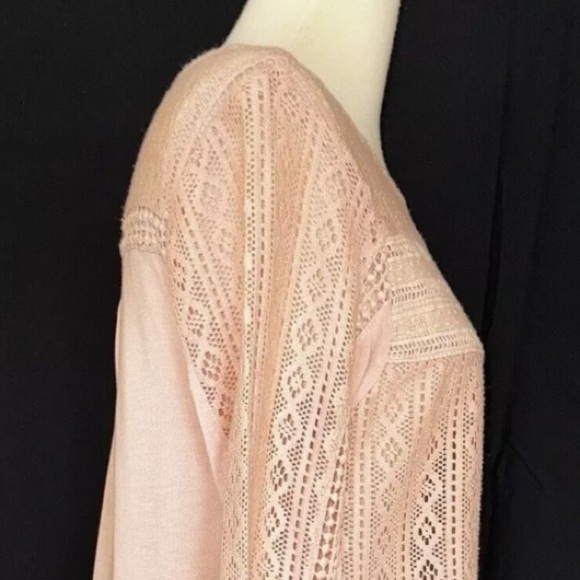 Lucky brand geo lace romantic top small - Picture 3 of 6